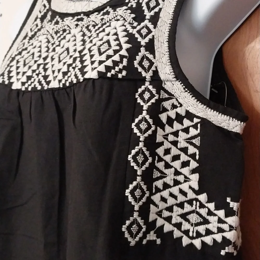 Lucky brand linen aztec dress - Picture 2 of 7